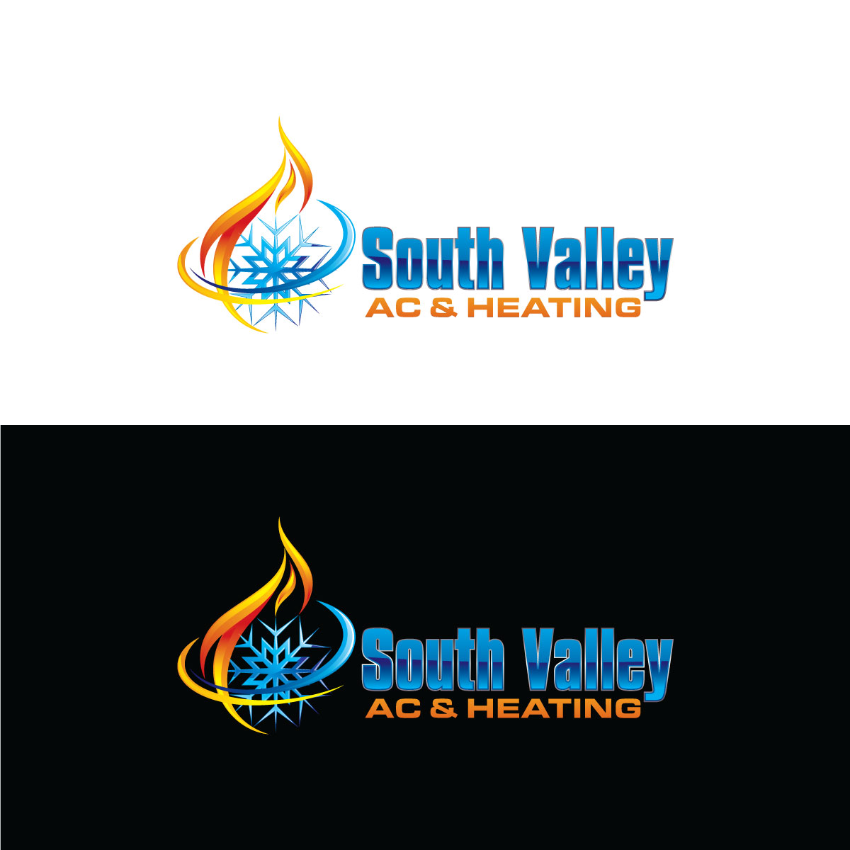 Logo Design by prodesigns99 for South Valley AC & Heating  | Design #33017703