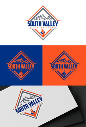 Logo Design by fly  design for South Valley AC & Heating  | Design: #33006177