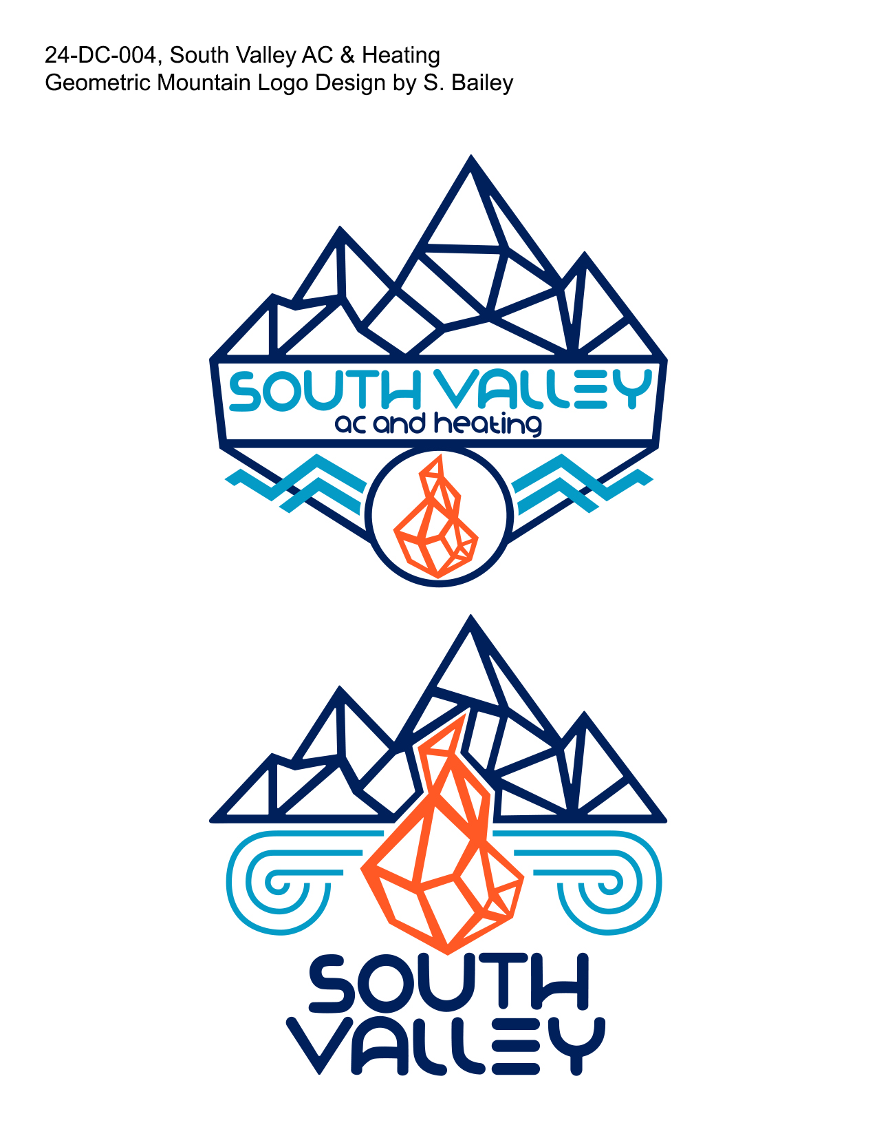 Logo Design by SBailey for South Valley AC & Heating  | Design #33025223