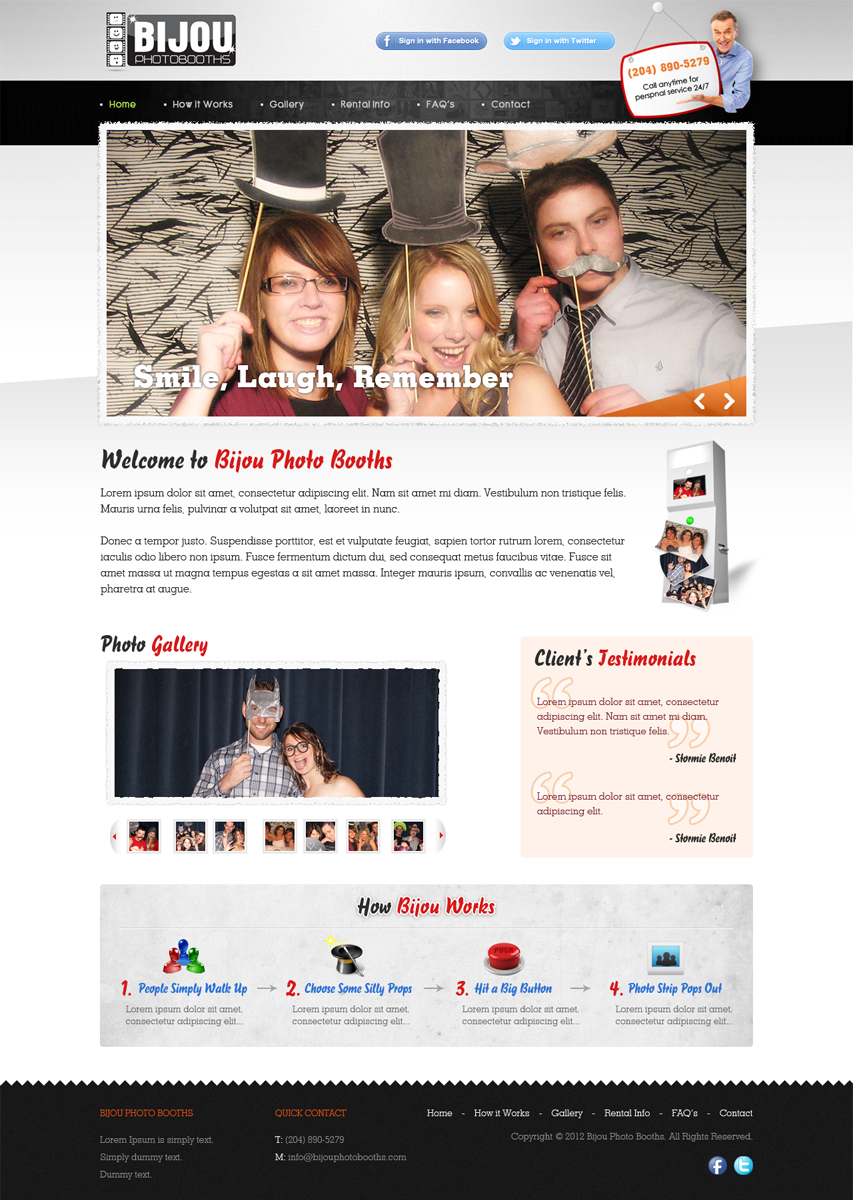 Web-Design von Mayank Patel für dieses Projekt | Design #759265