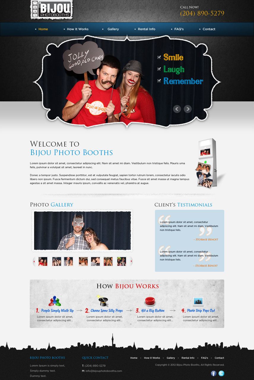 Web Design by Mayank Patel for this project | Design #762753