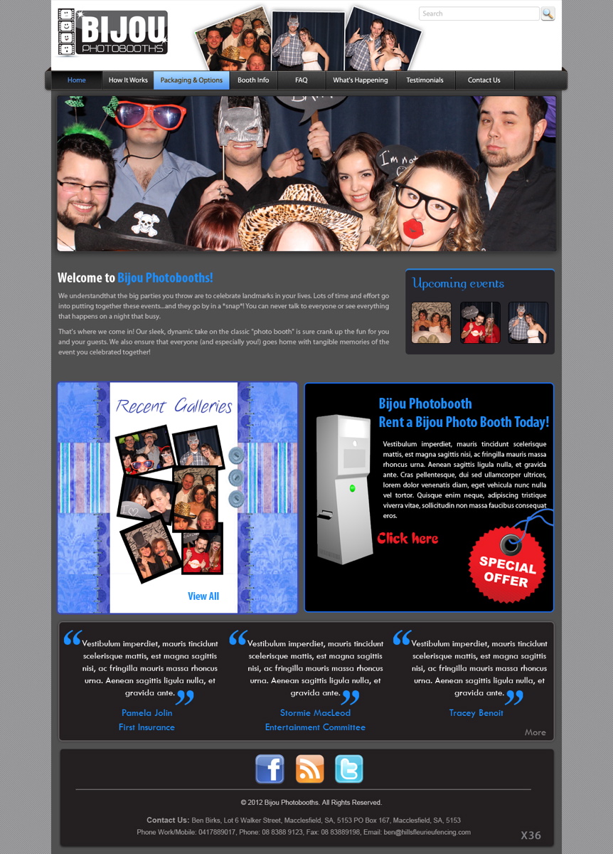 Diseño Web por pb para este proyecto | Diseño #761387