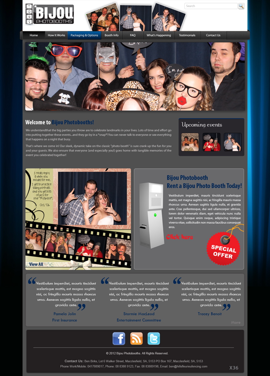 Web Design by pb for this project | Design #762889