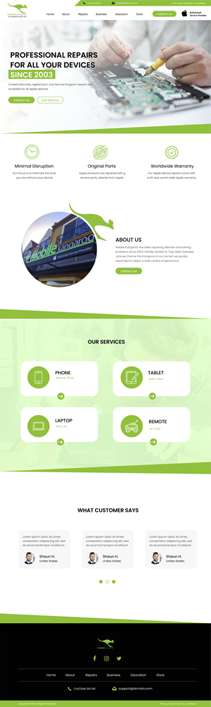 Web Design by WahDesign