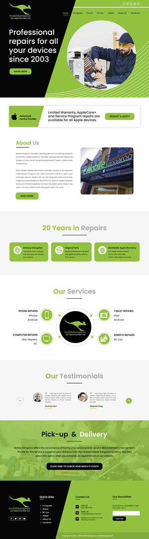 Web Design by Creations Box 2015