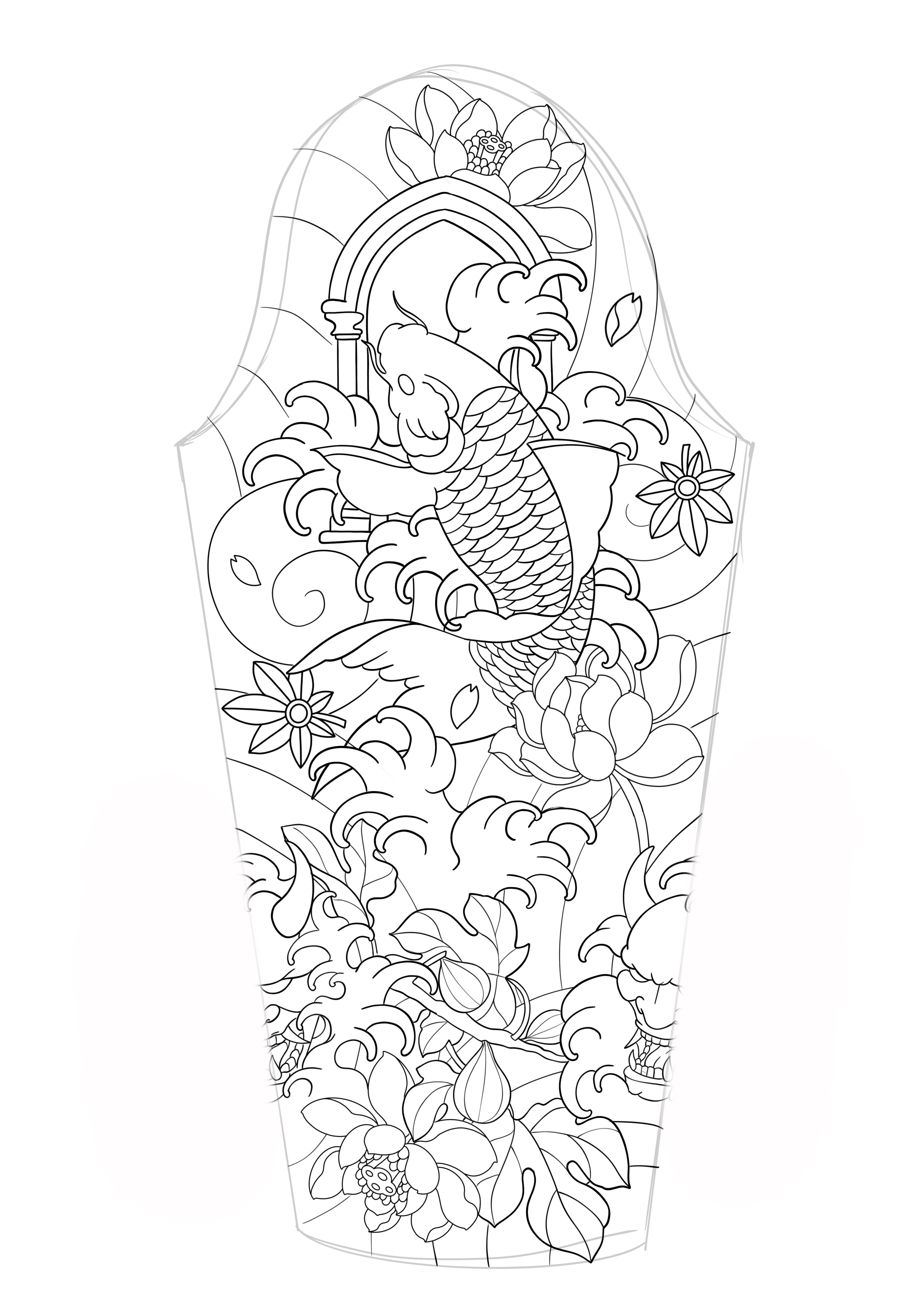 Tattoo Design by Omelas for Marko's Bananaland | Design #33020823