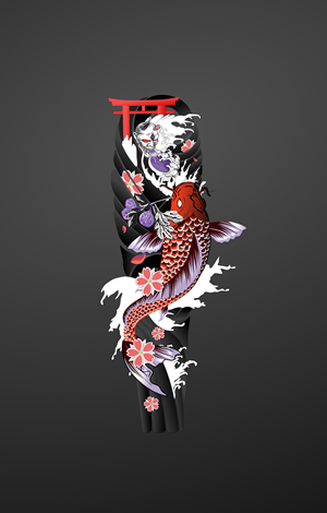 Tattoo Design by Zarina Tama