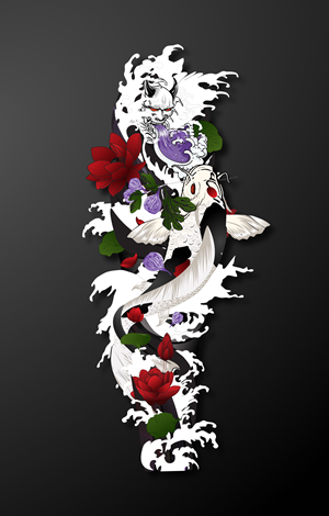 Tattoo Design by Zarina Tama for Marko's Bananaland | Design: #33055500