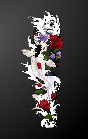 Tattoo Design by Zarina Tama for Marko's Bananaland | Design: #33055686
