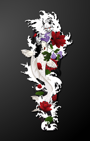 Tattoo Design by Zarina Tama for Marko's Bananaland | Design: #33055801
