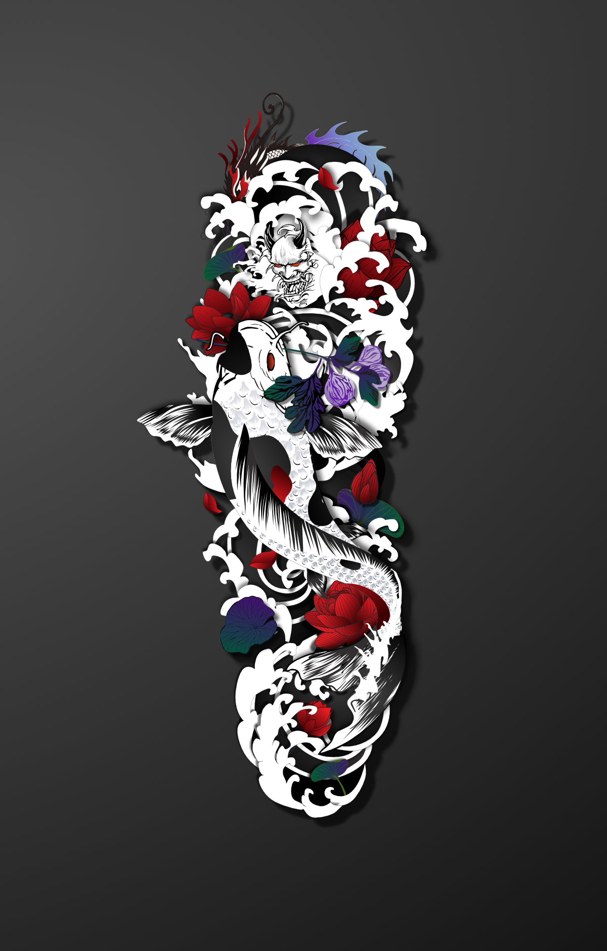 Tattoo Design by Zarina Tama for Marko's Bananaland | Design #33078338