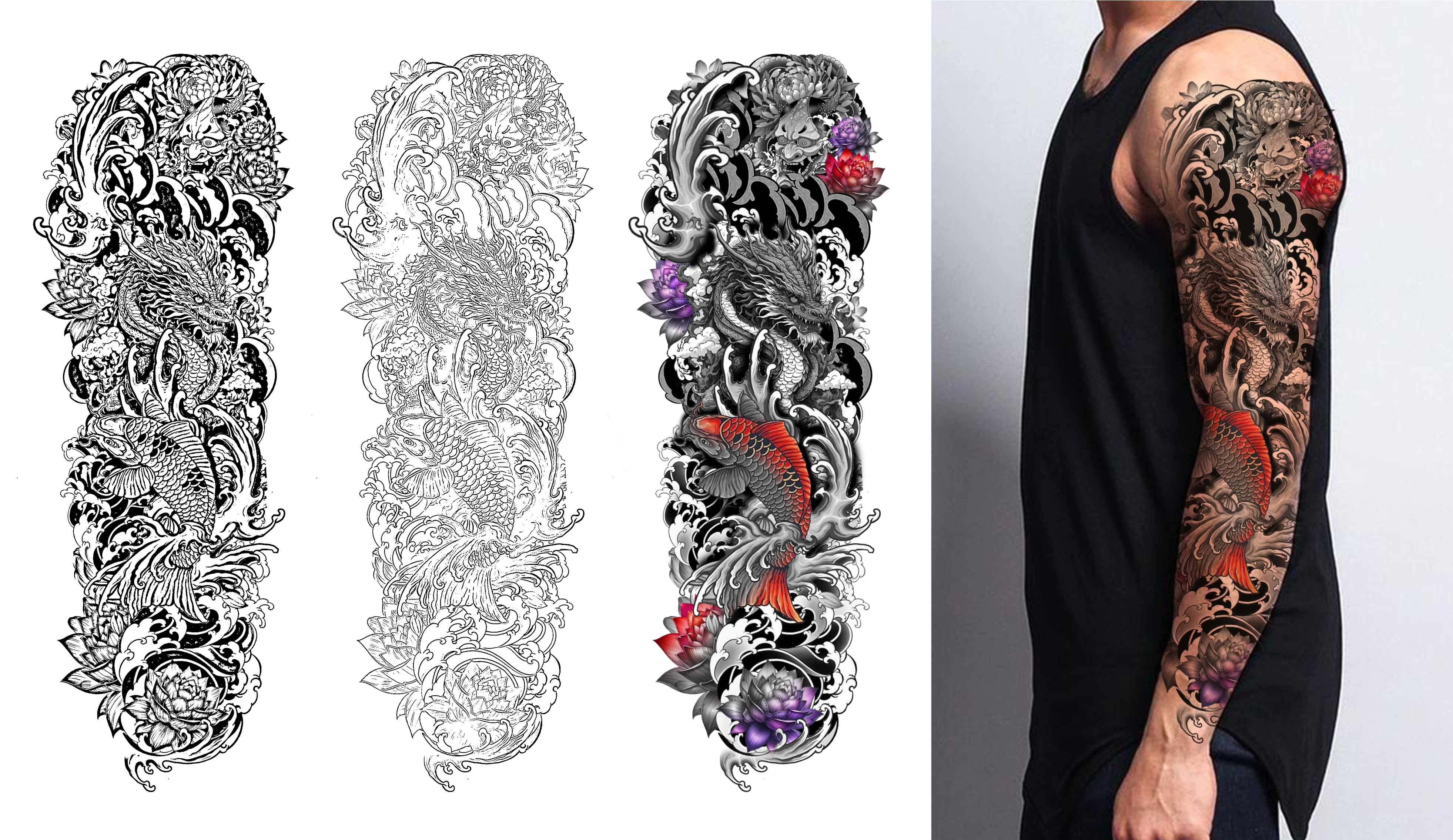 Tattoo Design by Mayuracww for Marko's Bananaland | Design: #33137518