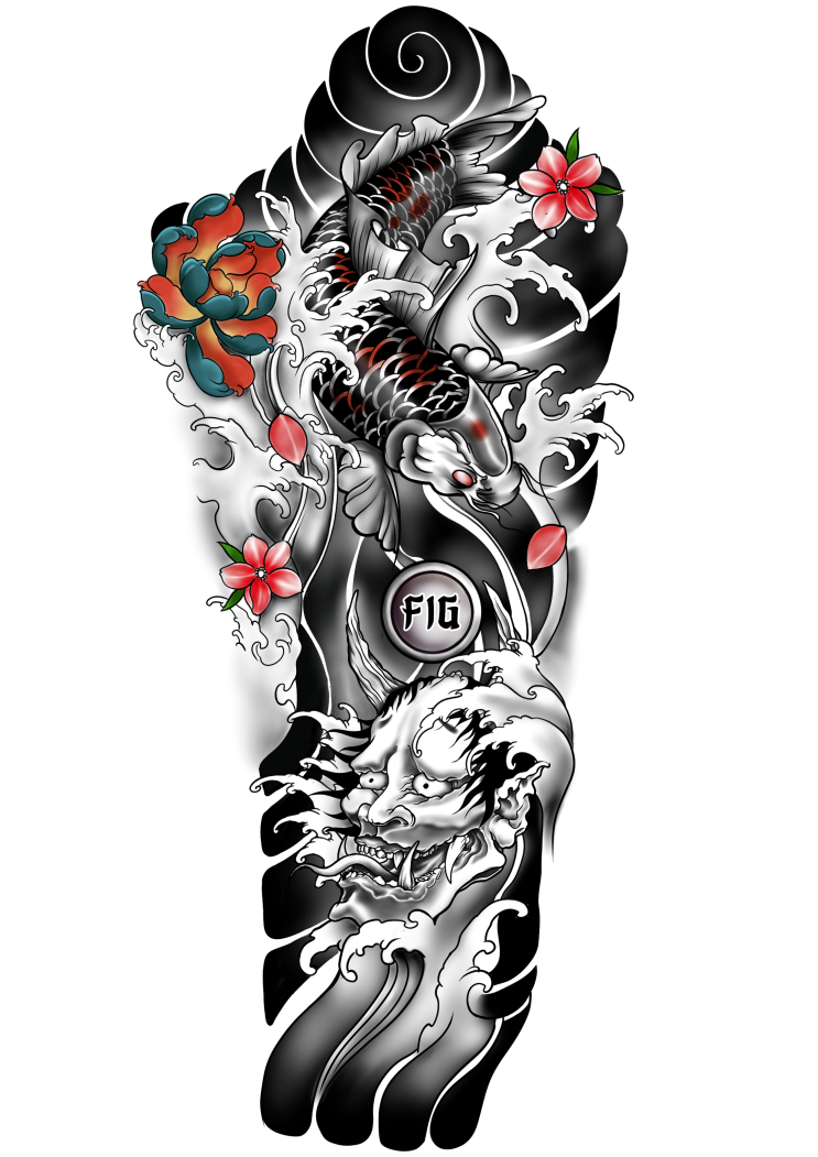 Tattoo Design by Sultan  Studio for Marko's Bananaland | Design #33042694