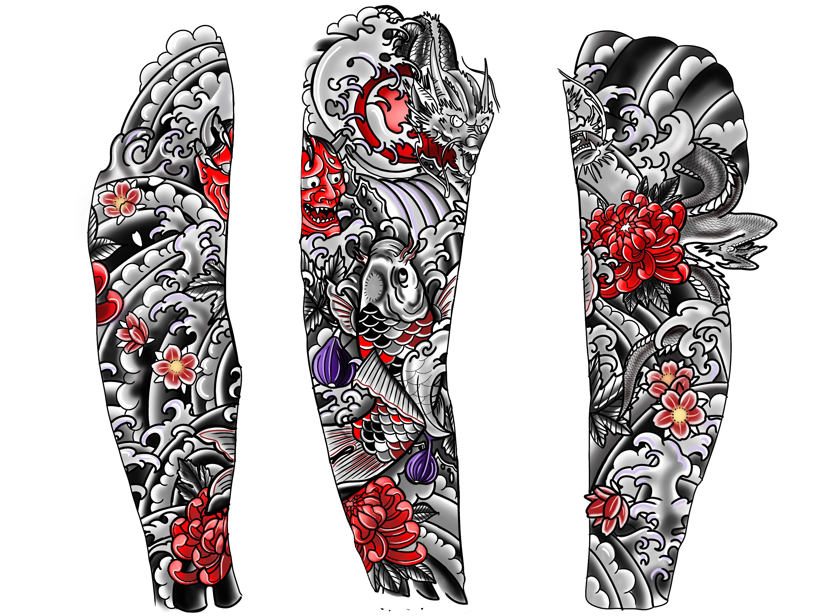 Tattoo Design by Kasey Smith for Marko's Bananaland | Design #33047269