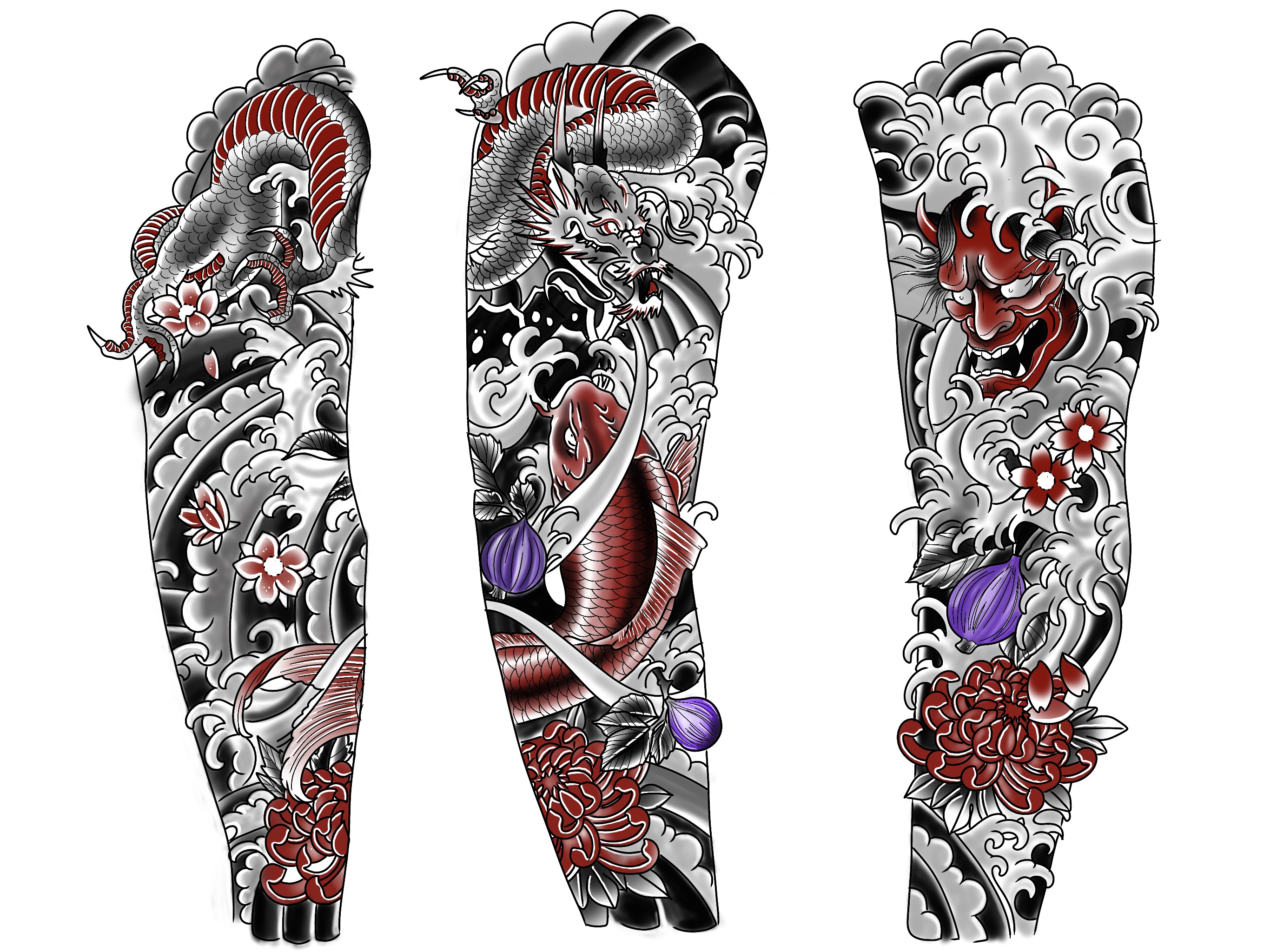 Tattoo Design by Kasey Smith for Marko's Bananaland | Design #33057427