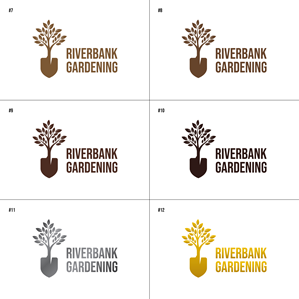Diseño de Logo por Aljune Castro Designs para Riverbank Gardening | Diseño: #33018978