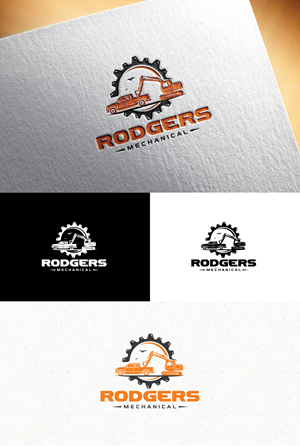 Logo Design by Logo Stock for Rodgers Mechanical | Design: #33008970