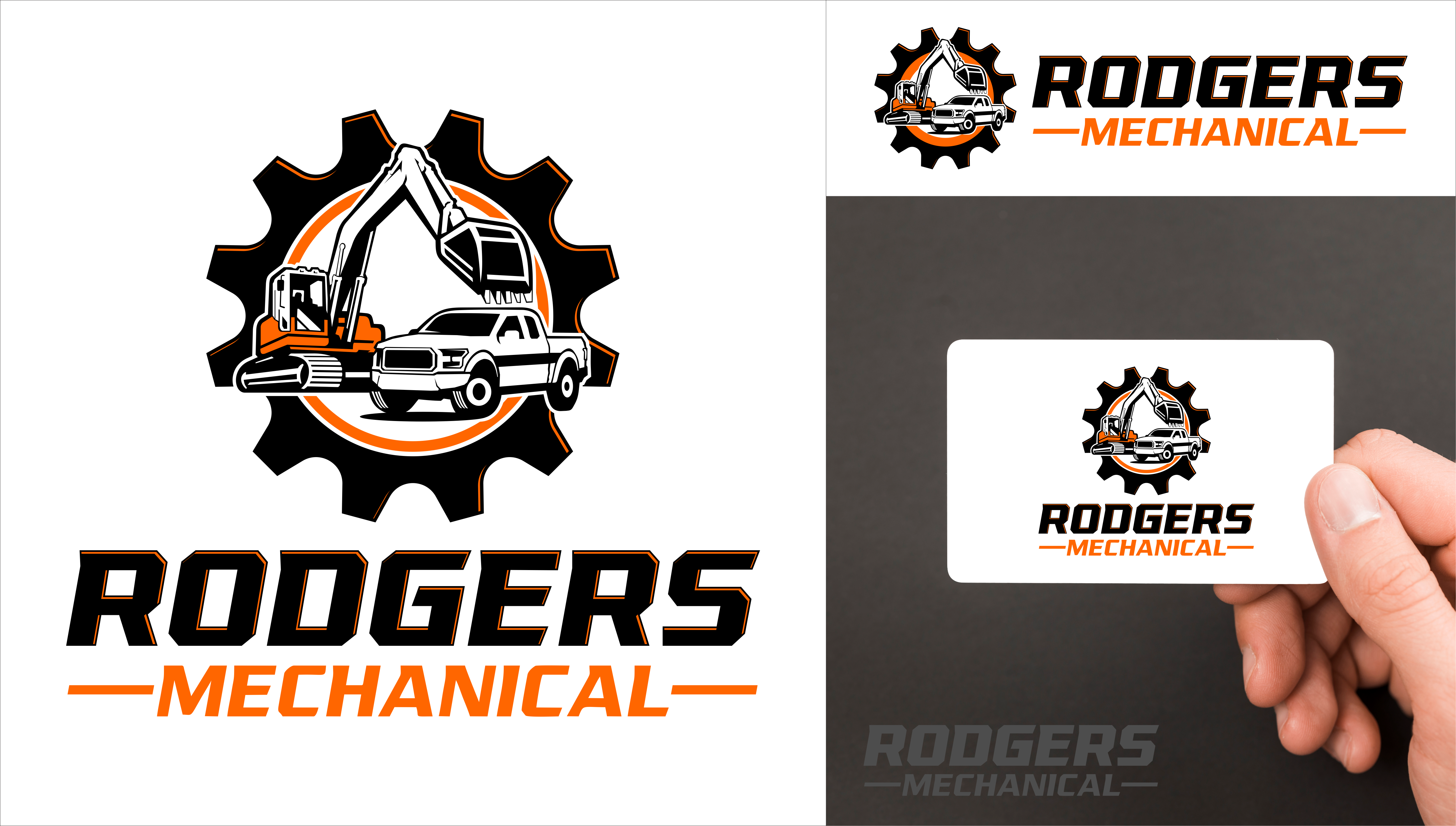 Logo Design by GambarSERU for Rodgers Mechanical | Design #33009124