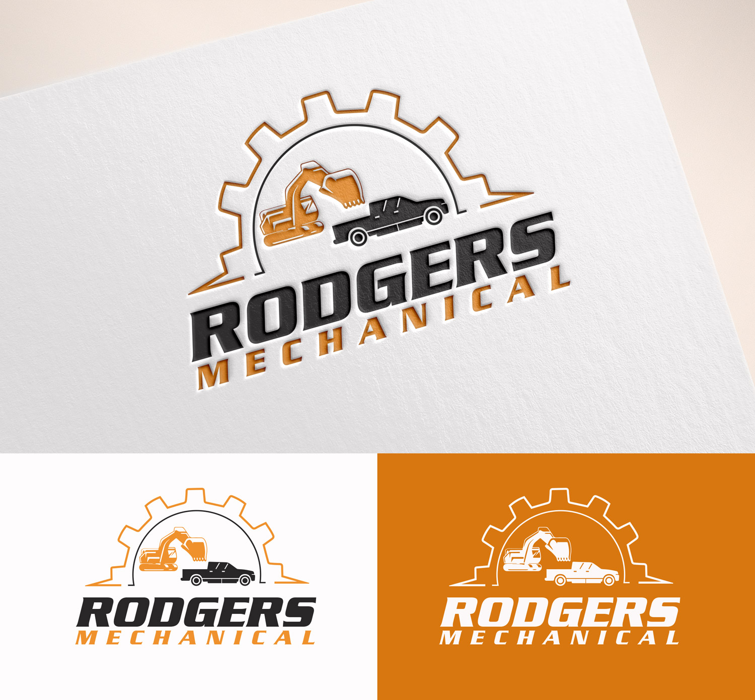 Logo Design by M Art & Design for Rodgers Mechanical | Design #33010732