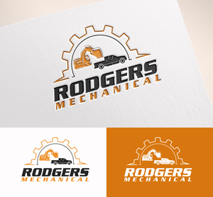 Logo Design by M Art & Design for Rodgers Mechanical | Design: #33010732