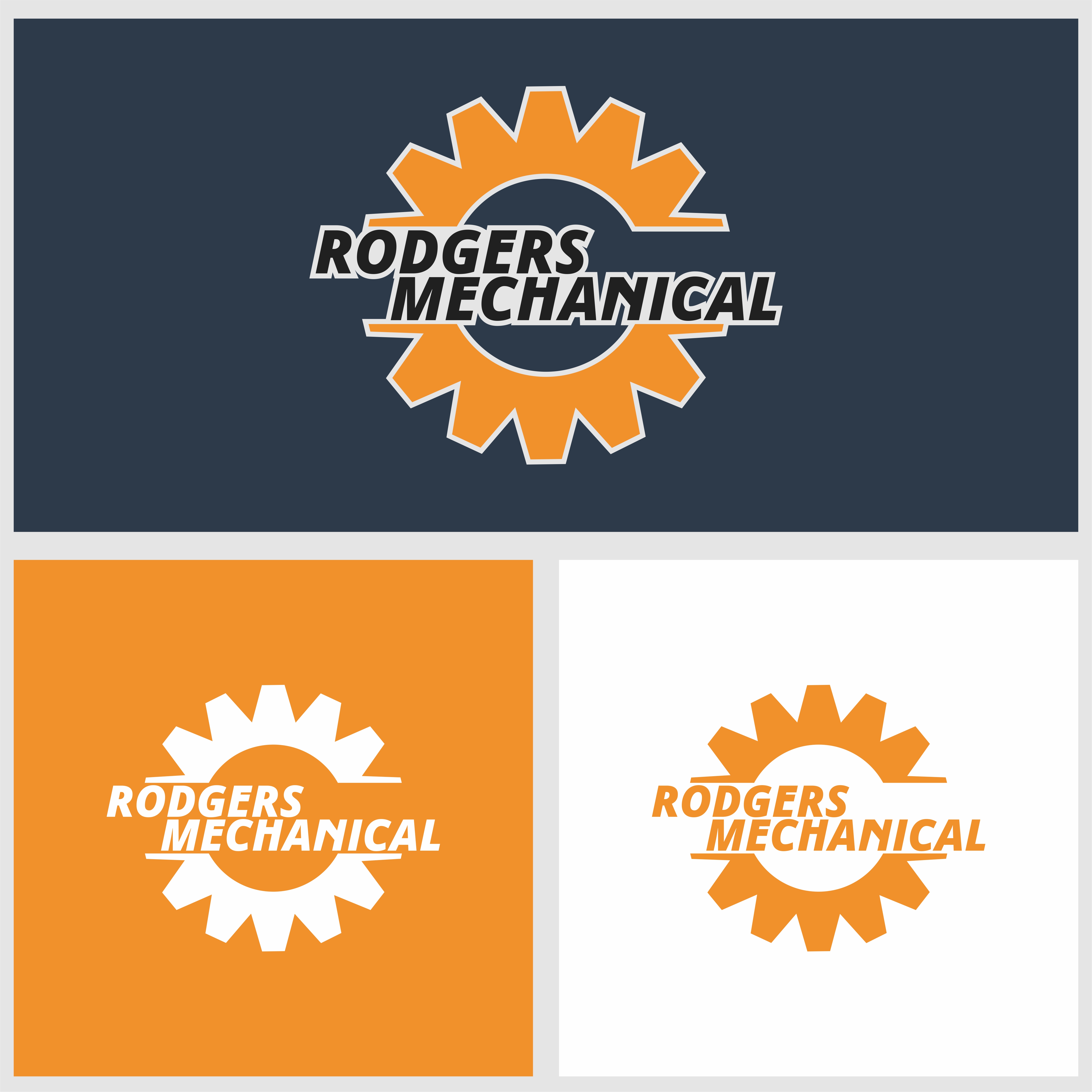 Diseño de Logo por bibiya.std para Rodgers Mechanical | Diseño #33010710