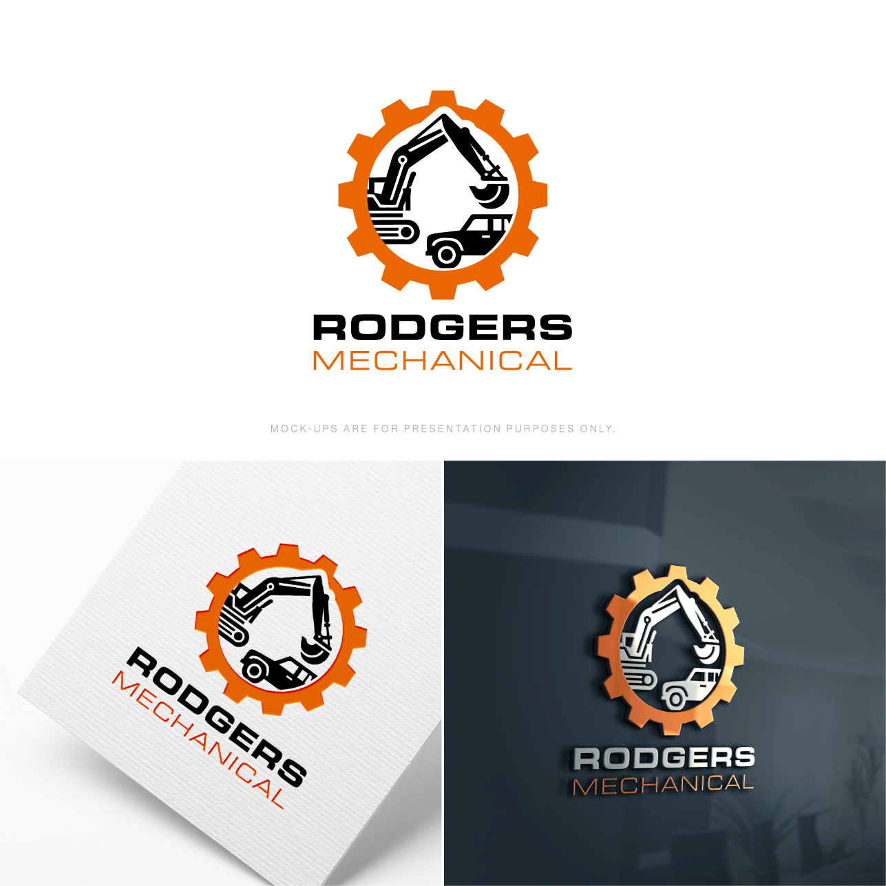 Logo Design by The Lion Studios for Rodgers Mechanical | Design #33014680
