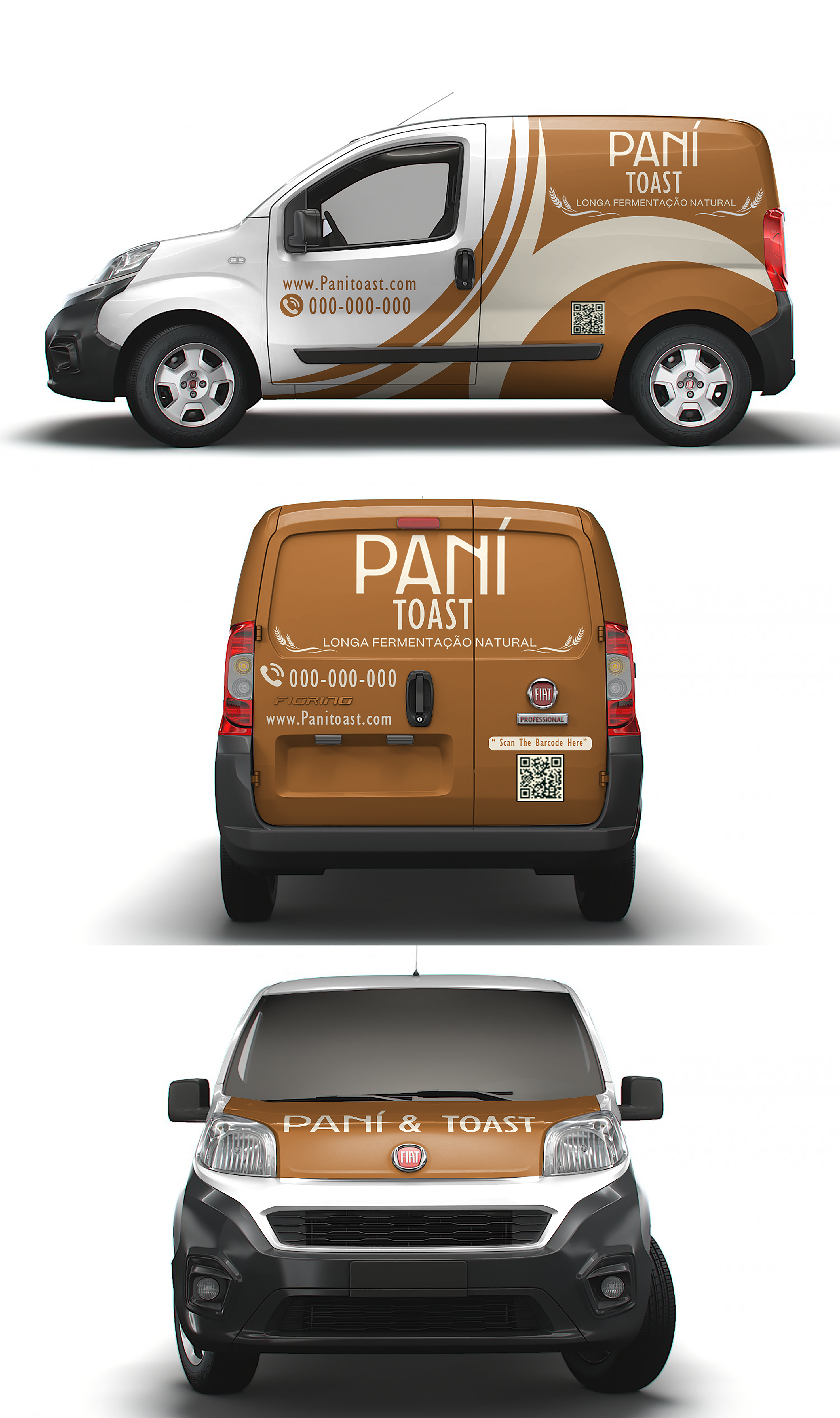 Car Wrap Design by AZ_Studio for K2P Panificação e Confeitaria ltda | Design #33014613