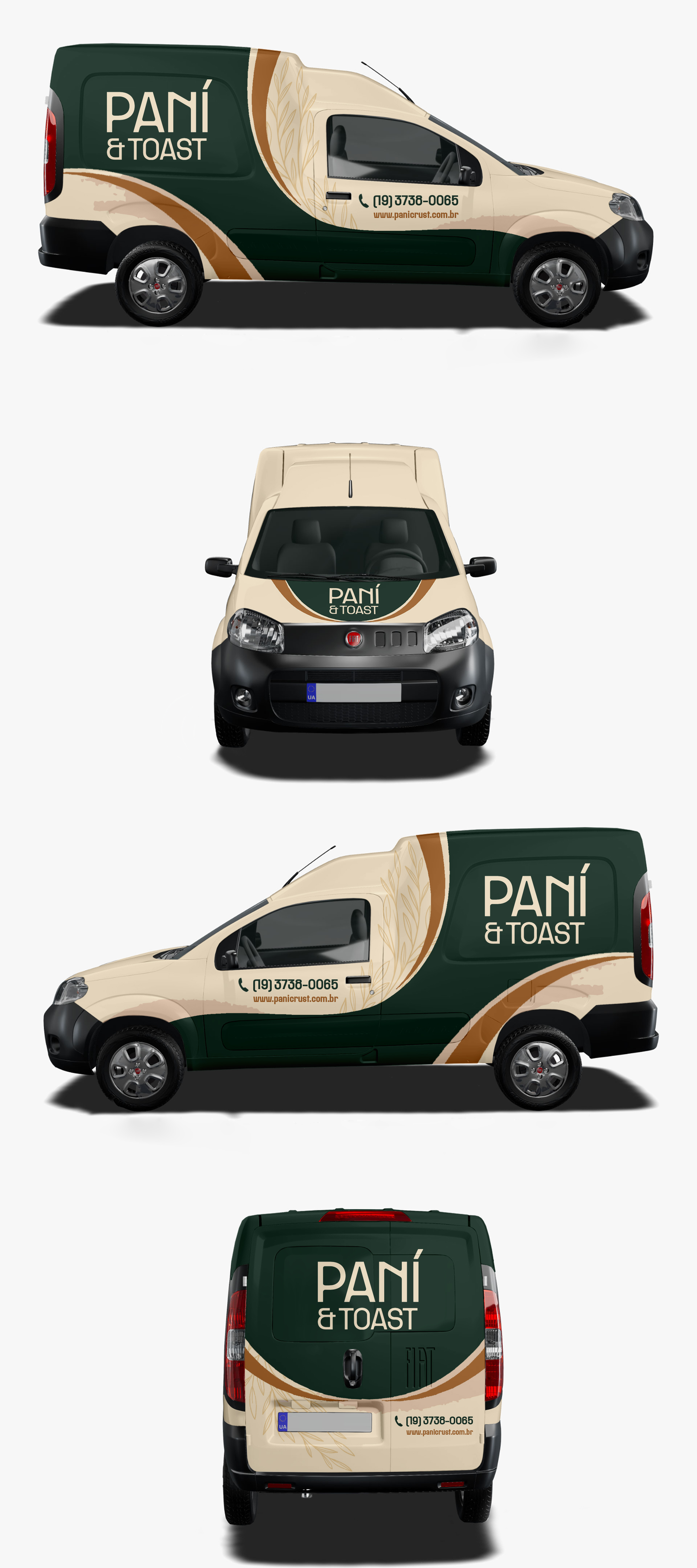 Car Wrap Design by ANGGI MAULANA PRAKOSO for K2P Panificação e Confeitaria ltda | Design #33016830