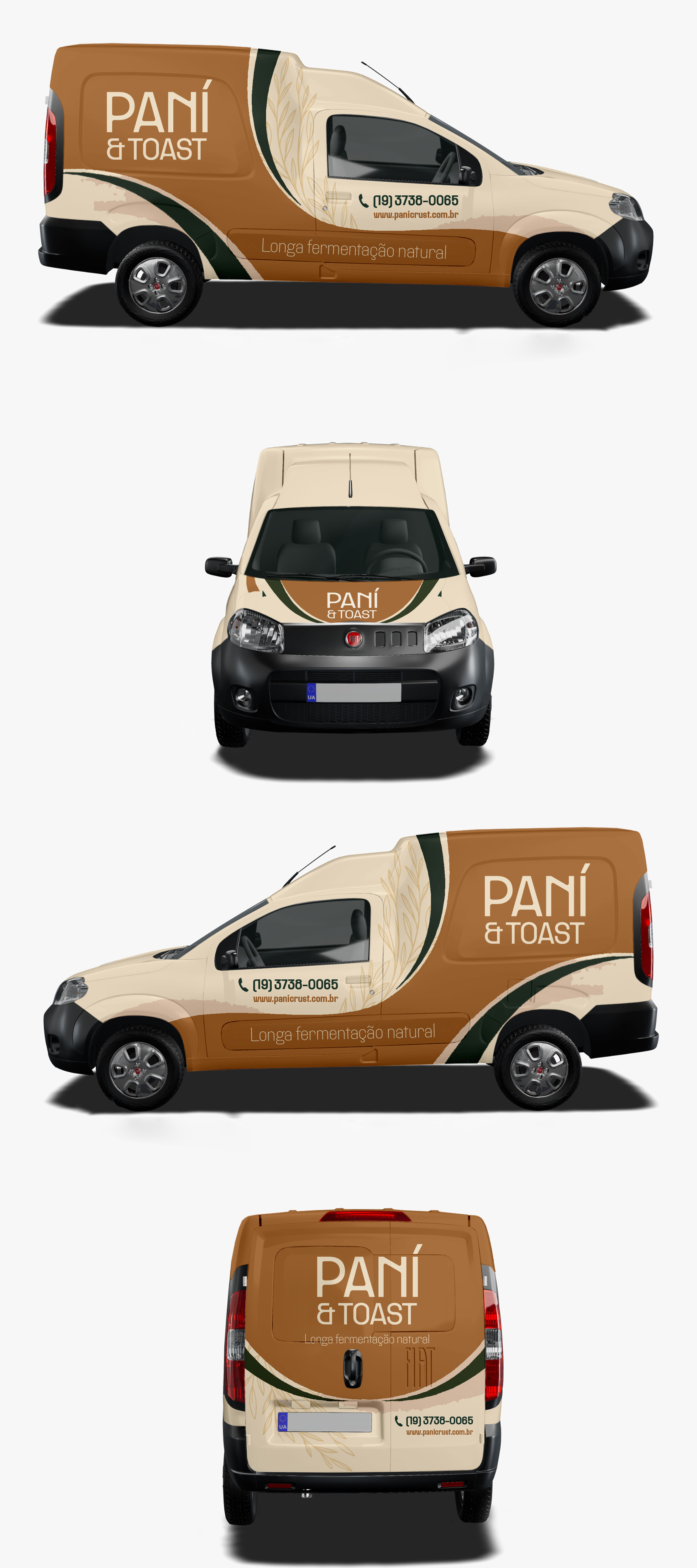 Car Wrap Design by ANGGI MAULANA PRAKOSO for K2P Panificação e Confeitaria ltda | Design #33018614