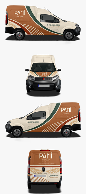 Car Wrap Design by ANGGI MAULANA PRAKOSO for K2P Panificação e Confeitaria ltda | Design #33027824