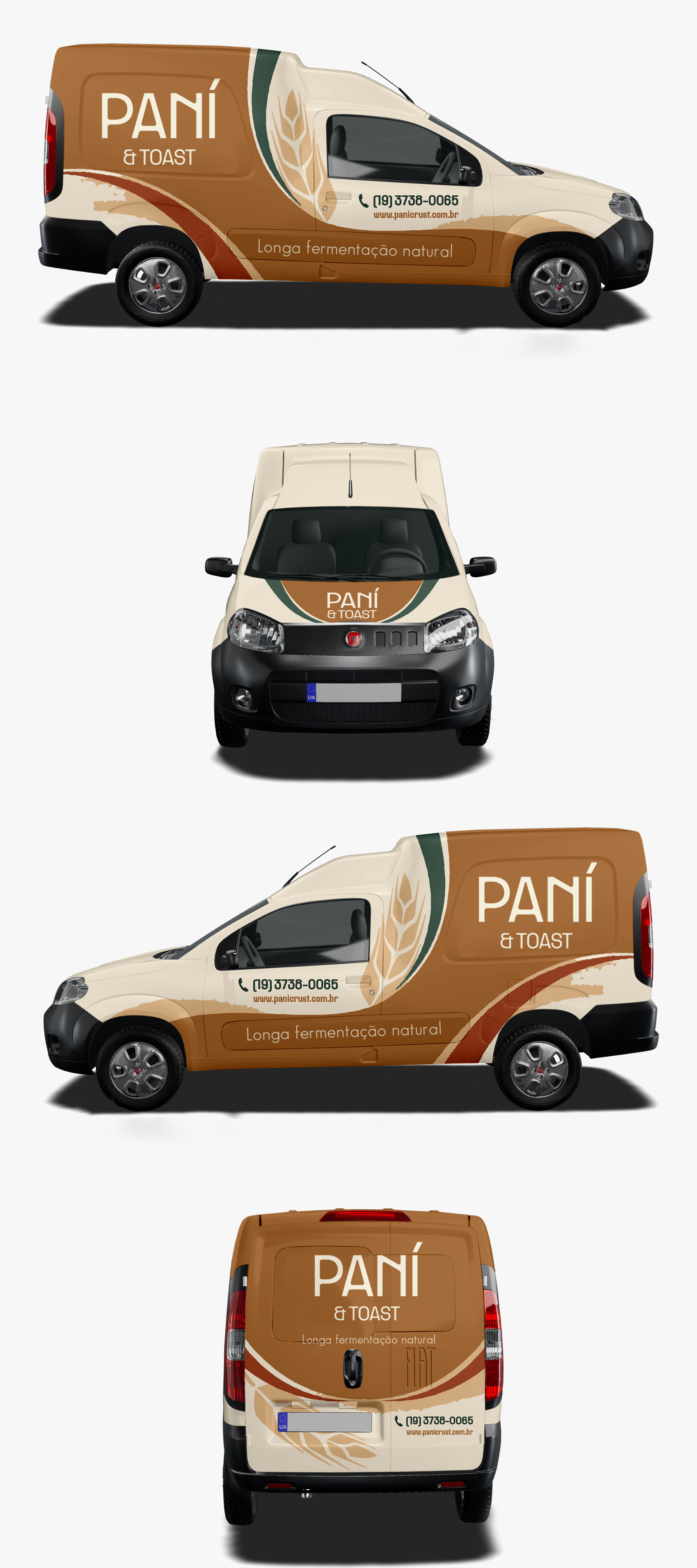 Car Wrap Design by ANGGI MAULANA PRAKOSO for K2P Panificação e Confeitaria ltda | Design #33027980