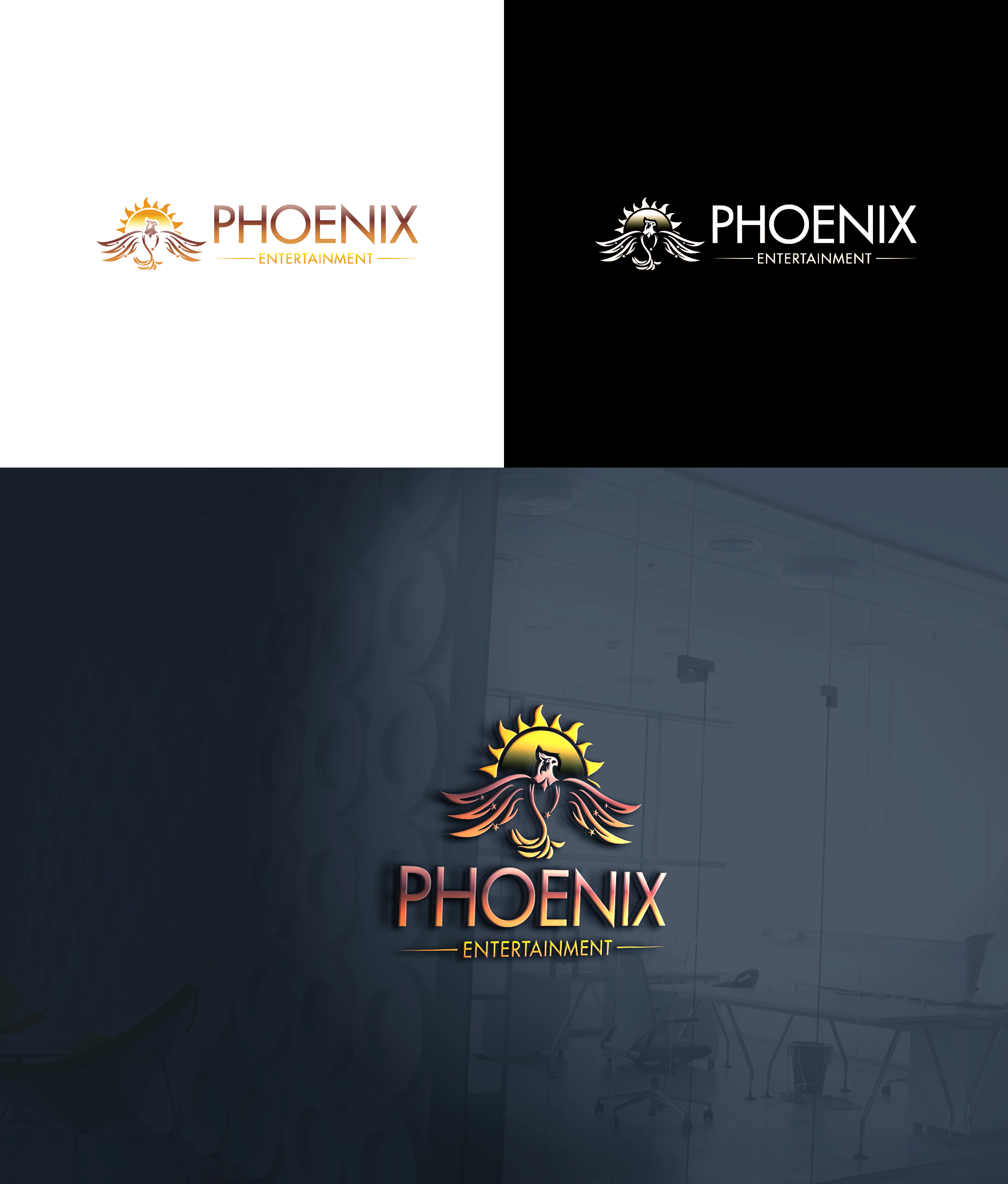 Logo Design by RA-bica for Phoenix Ent | Design #33022214