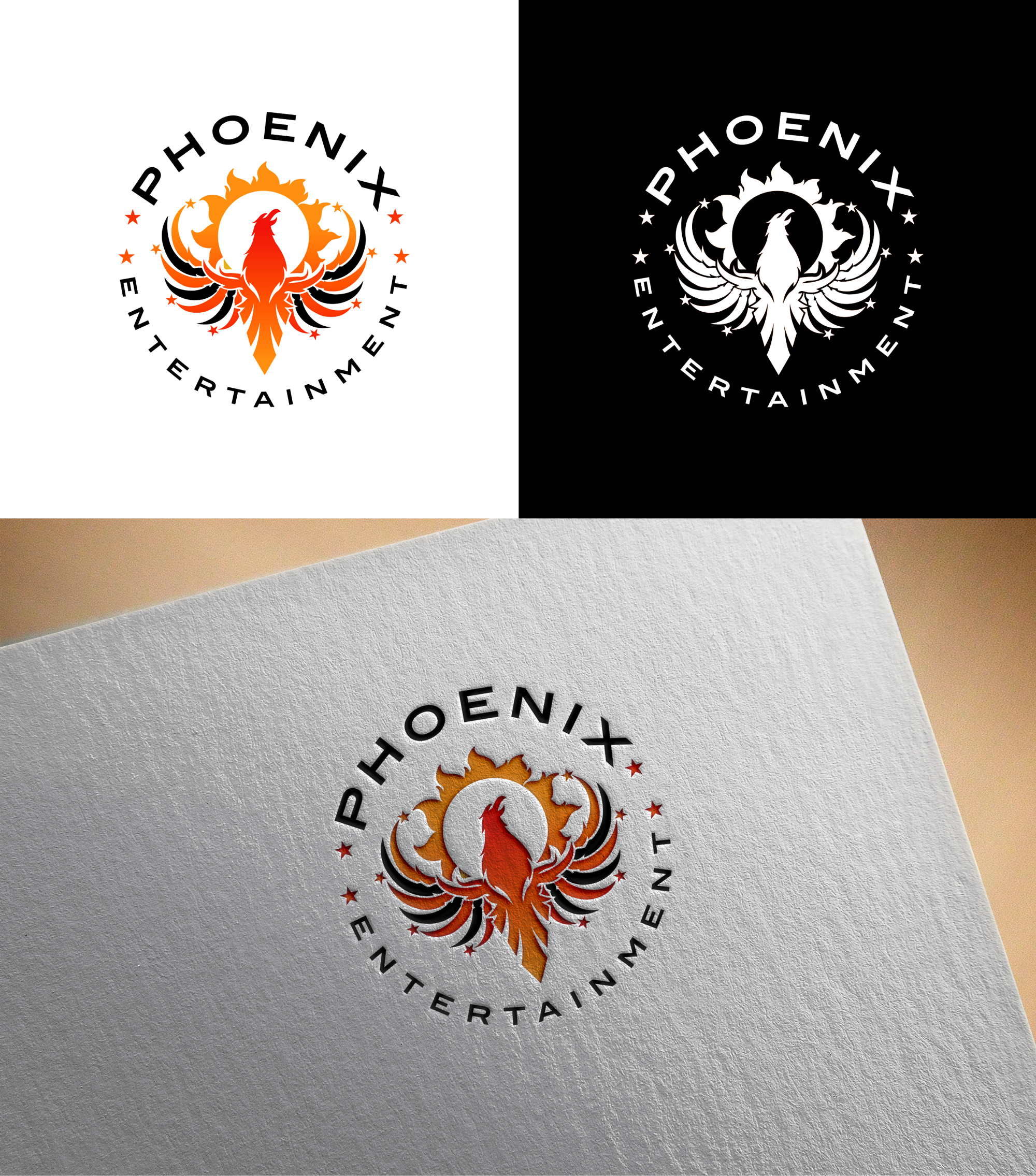 Logo Design by RA-bica for Phoenix Ent | Design #33022217