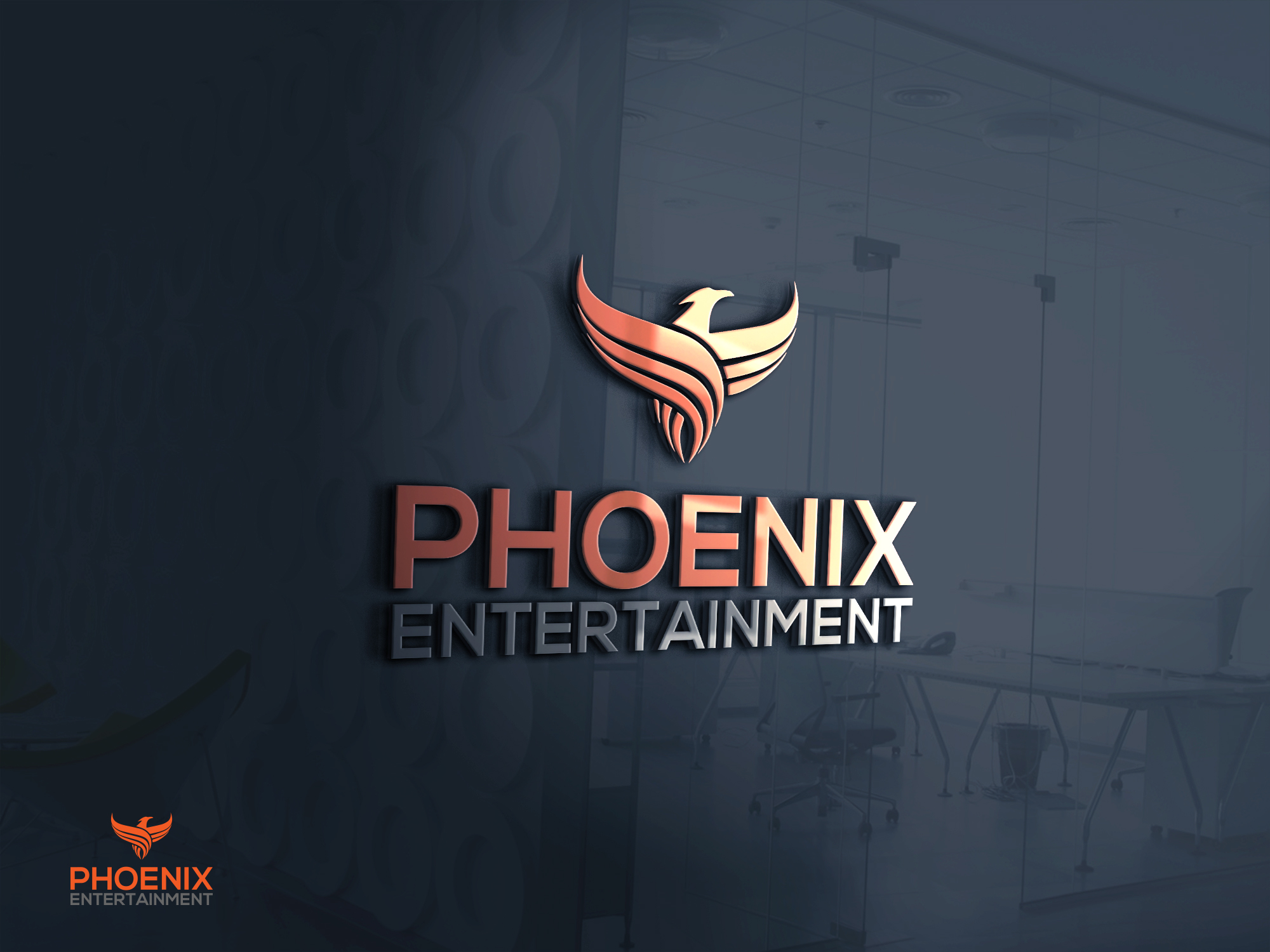 Logo Design by mekail for Phoenix Ent | Design #33017570