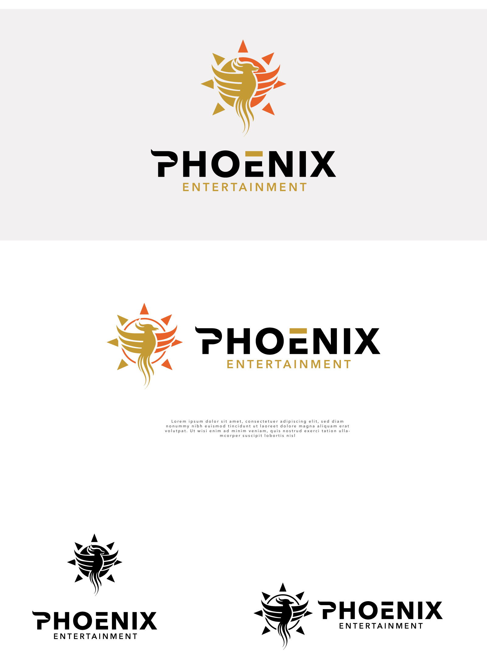 Logo Design by F a r i s a for Phoenix Ent | Design #33018563