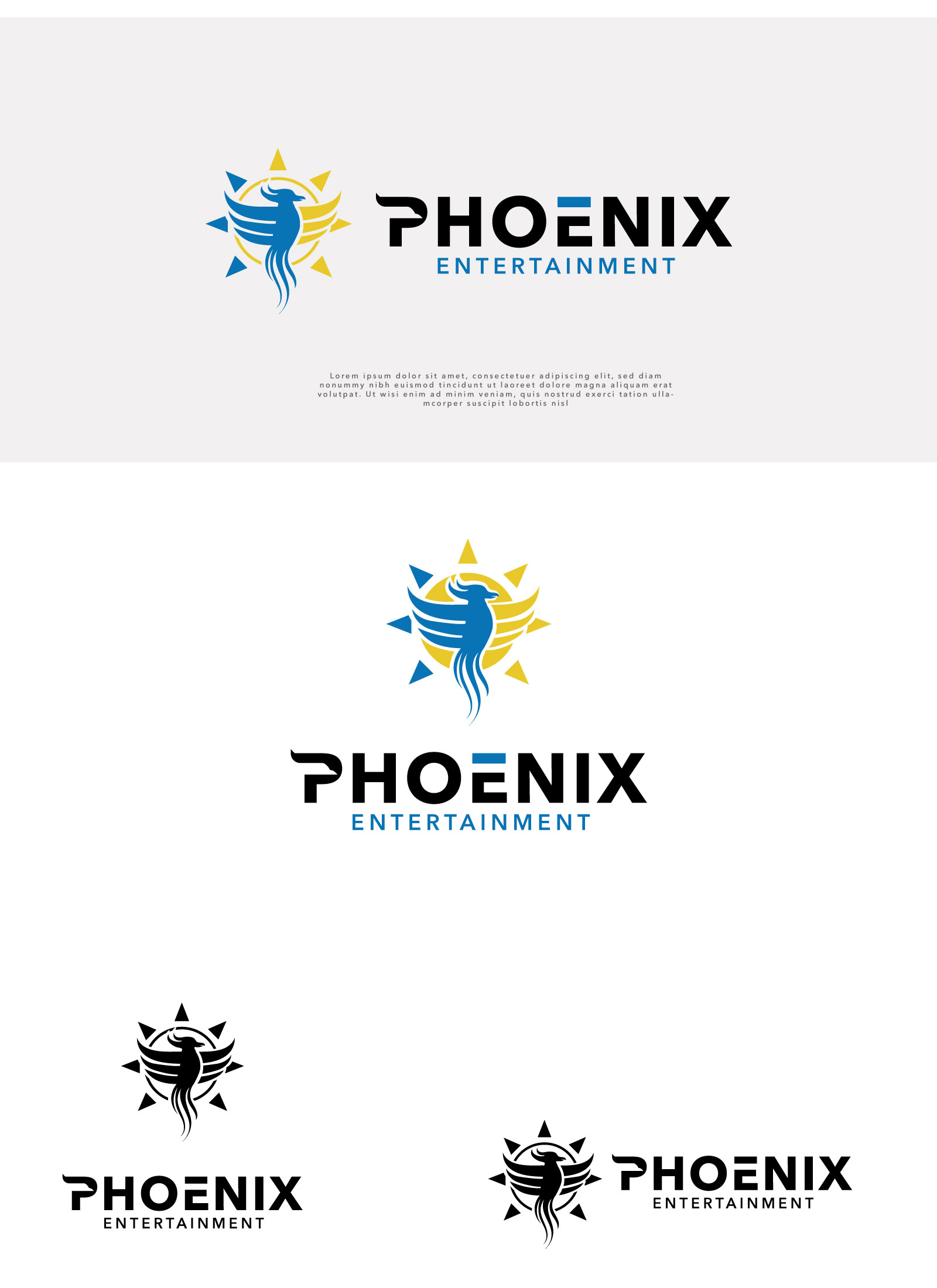 Logo Design by F a r i s a for Phoenix Ent | Design #33019280