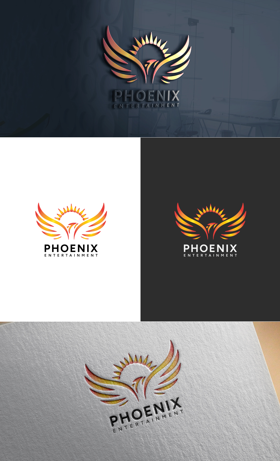 Logo Design by GLDesigns for Phoenix Ent | Design #33016031