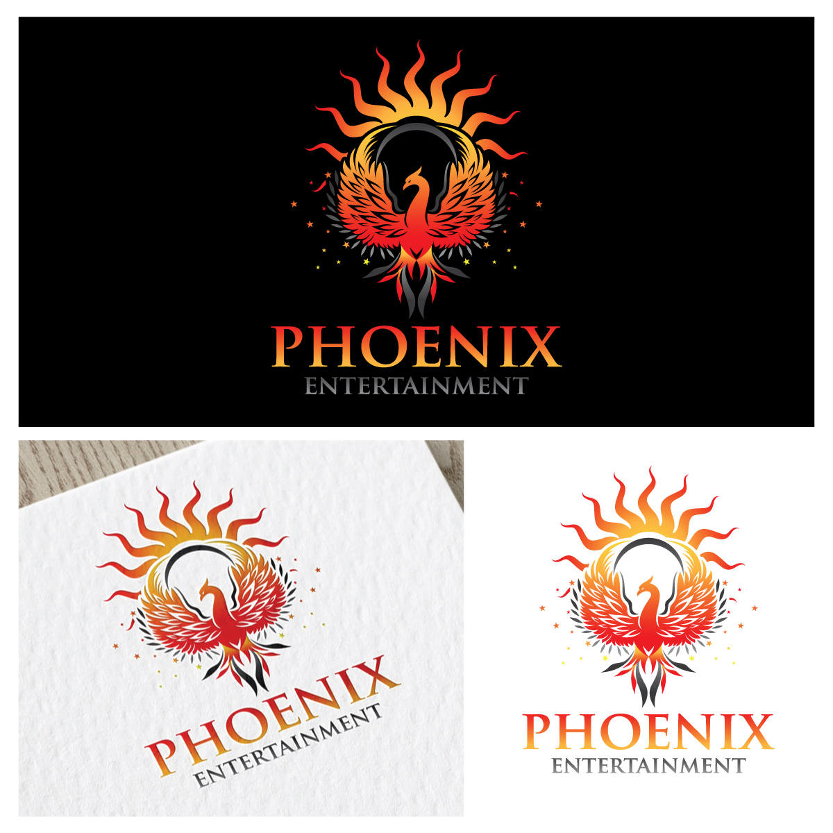 Logo Design by riya.mitra07j for Phoenix Ent | Design #33015039