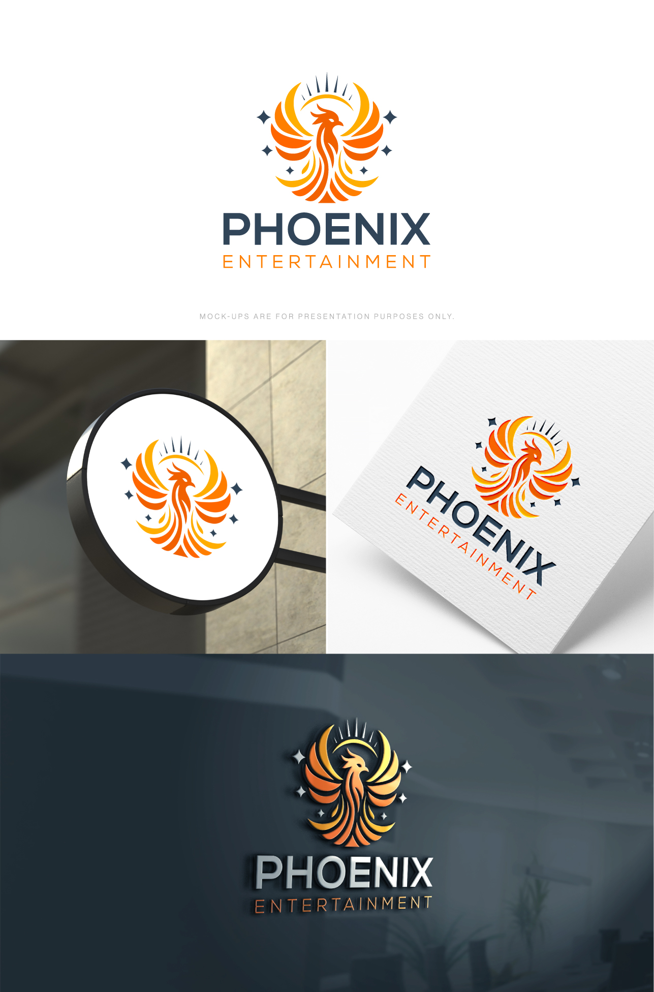 Logo Design by The Lion Studios for Phoenix Ent | Design #33014119