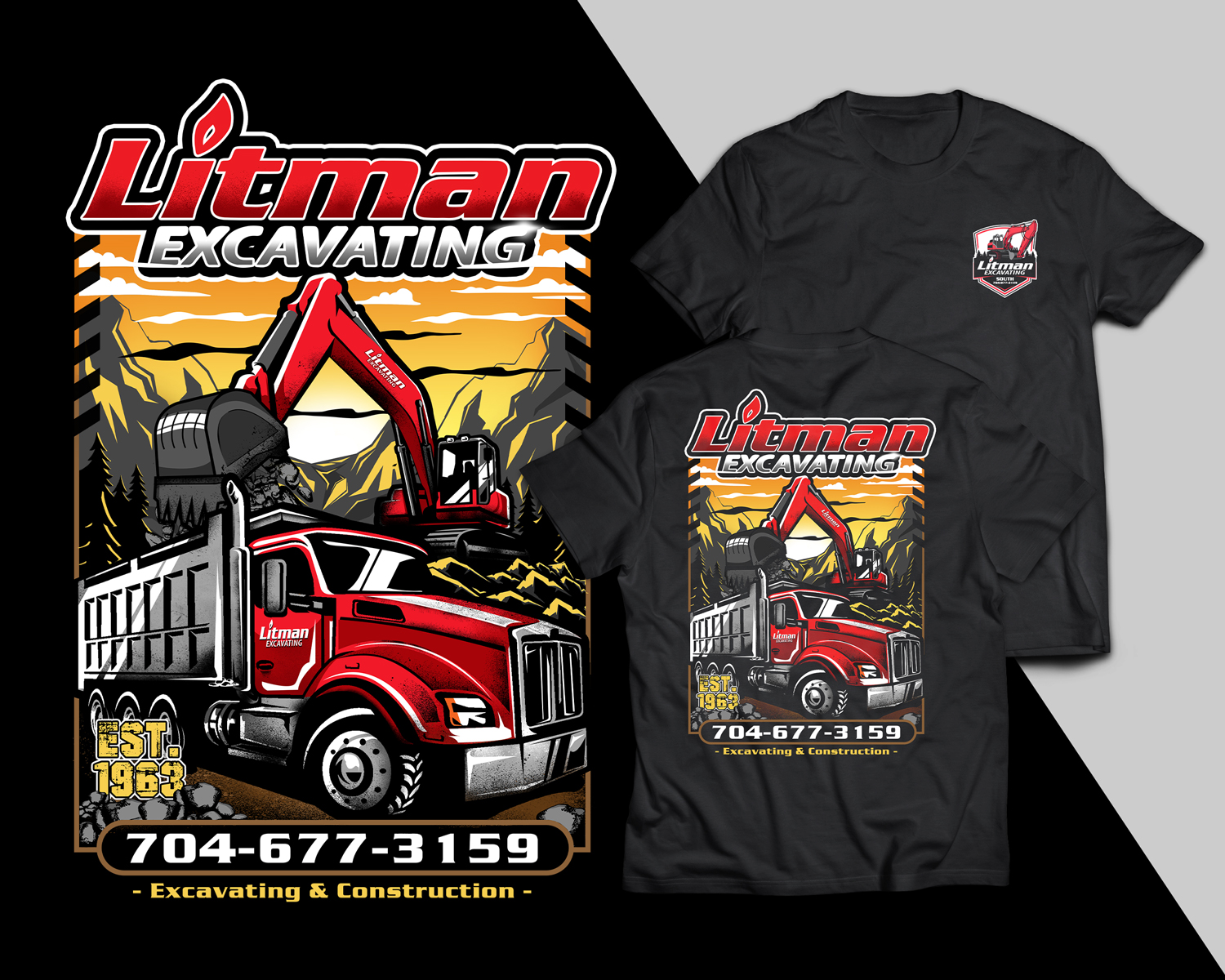 T-Shirt-Design von SKJN Creative für dieses Projekt | Design #33048982