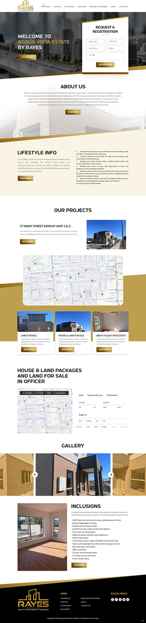Web Design by pb for Rayes Pty Ltd | Design: #33017208