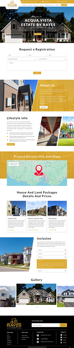 Web Design by pb for Rayes Pty Ltd | Design: #33017228