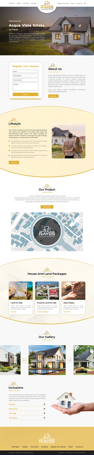 Web Design by pb for Rayes Pty Ltd | Design: #33017231