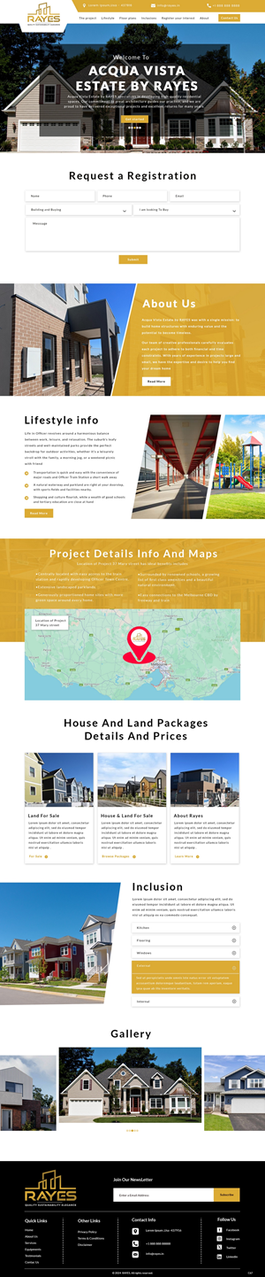 Web Design by pb for Rayes Pty Ltd | Design: #33024034