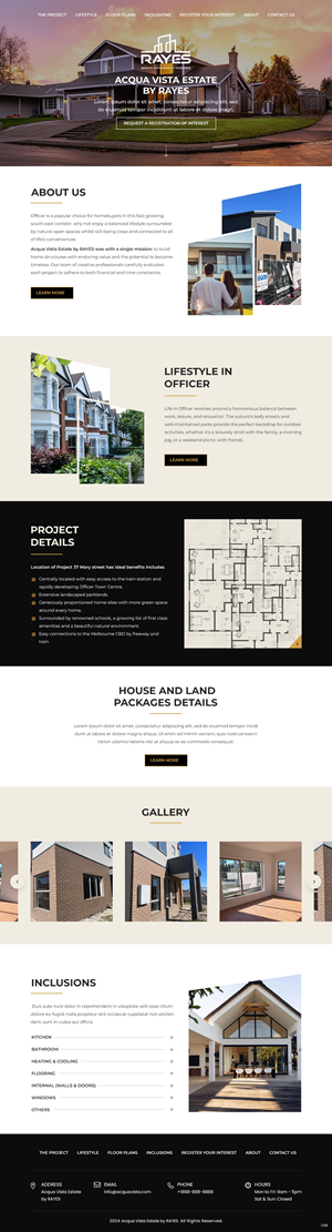 Diseño Web por pb para Rayes Pty Ltd | Diseño: #33024036