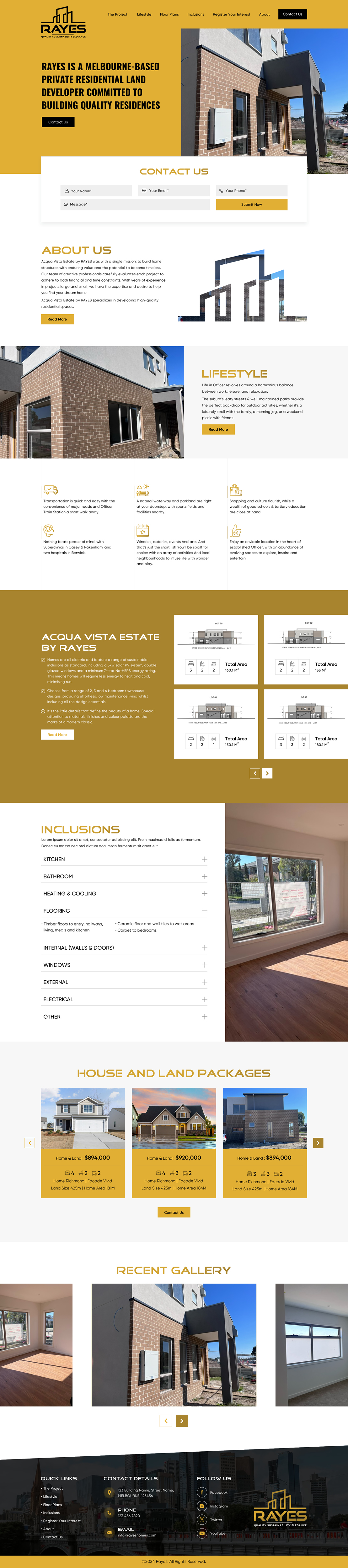 Web Design by Sbss for Rayes Pty Ltd | Design #33037355