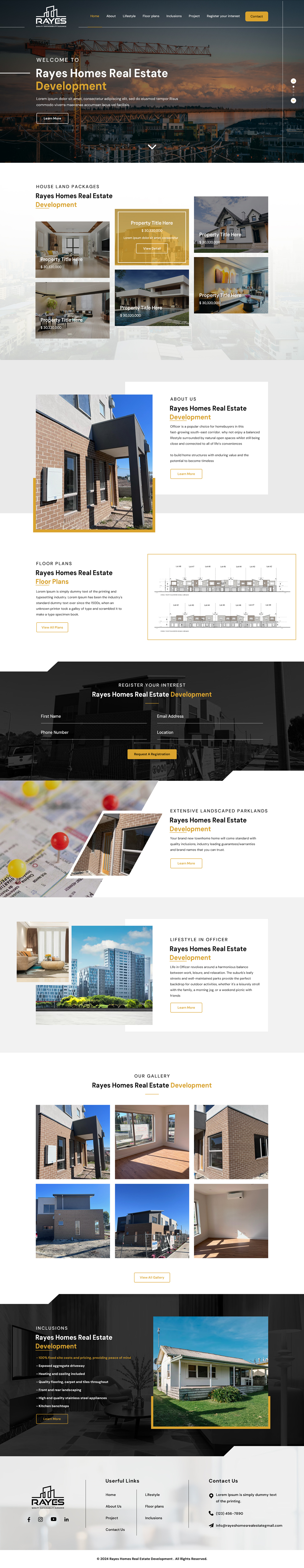Web Design par Sbss pour Rayes Pty Ltd | Design #33044717