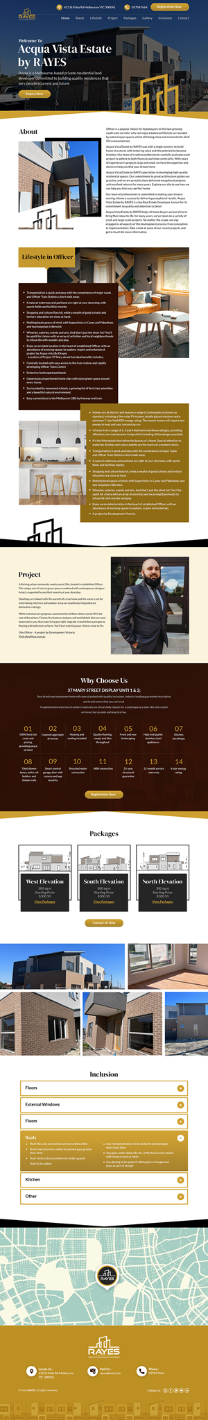 Web Design by sai.designer87 for Rayes Pty Ltd | Design #33031386
