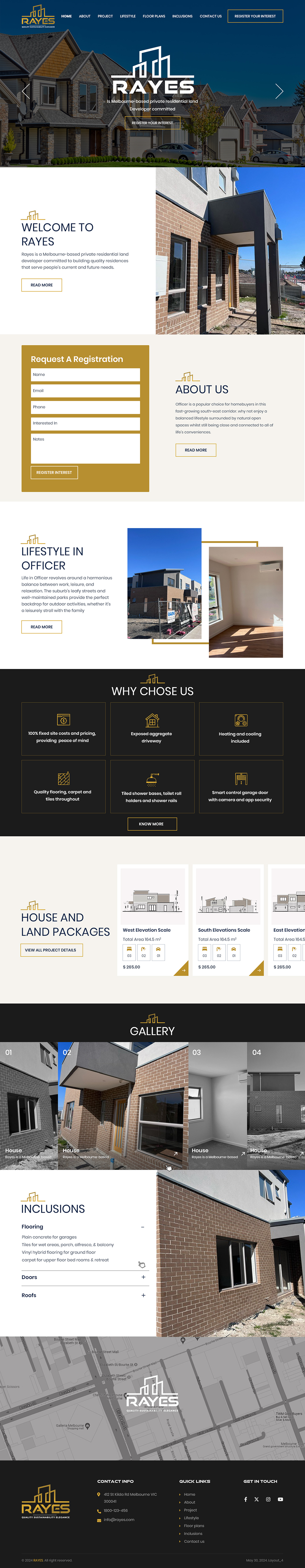 Web Design par sai.designer87 pour Rayes Pty Ltd | Design #33041693