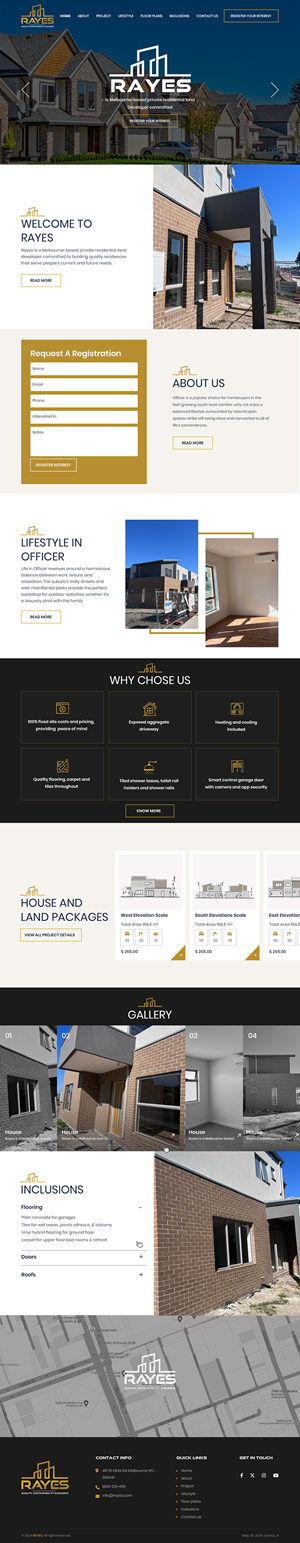 Web Design by sai.designer87 for Rayes Pty Ltd | Design: #33041693